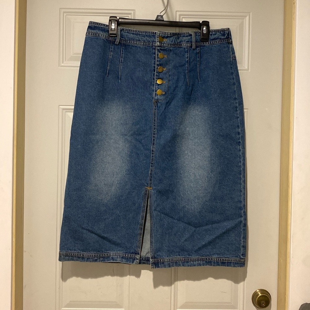 NWT JADE BY JANE DENIM PENCIL SKIRT